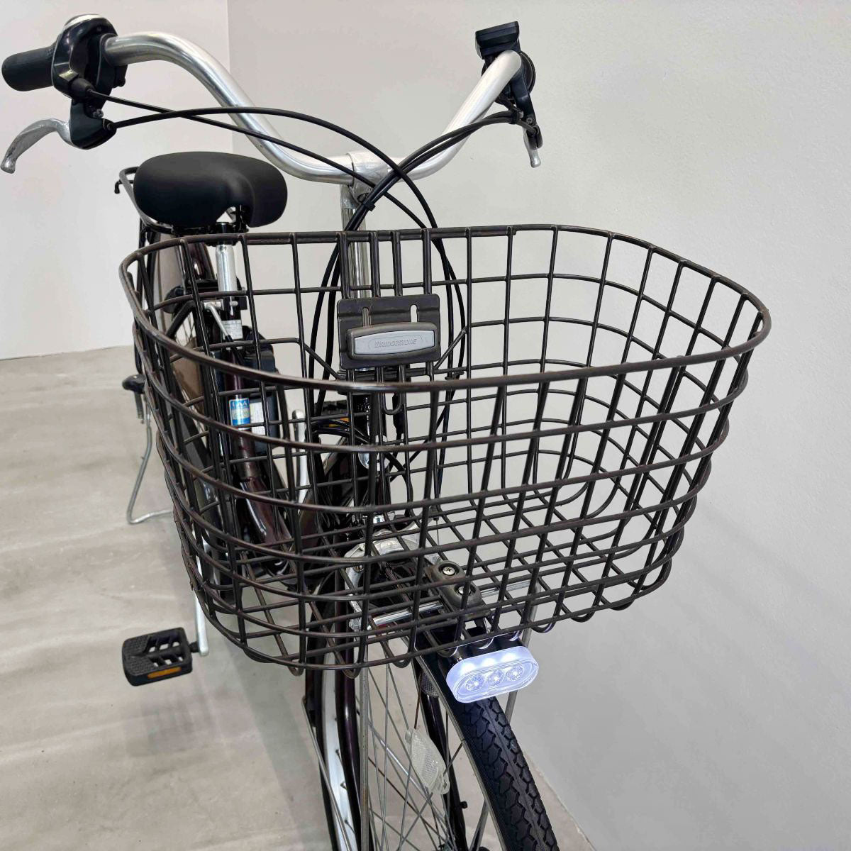 中古電動自転車 ブリヂストン アシスタファイン ブラウン 24インチ YJ038