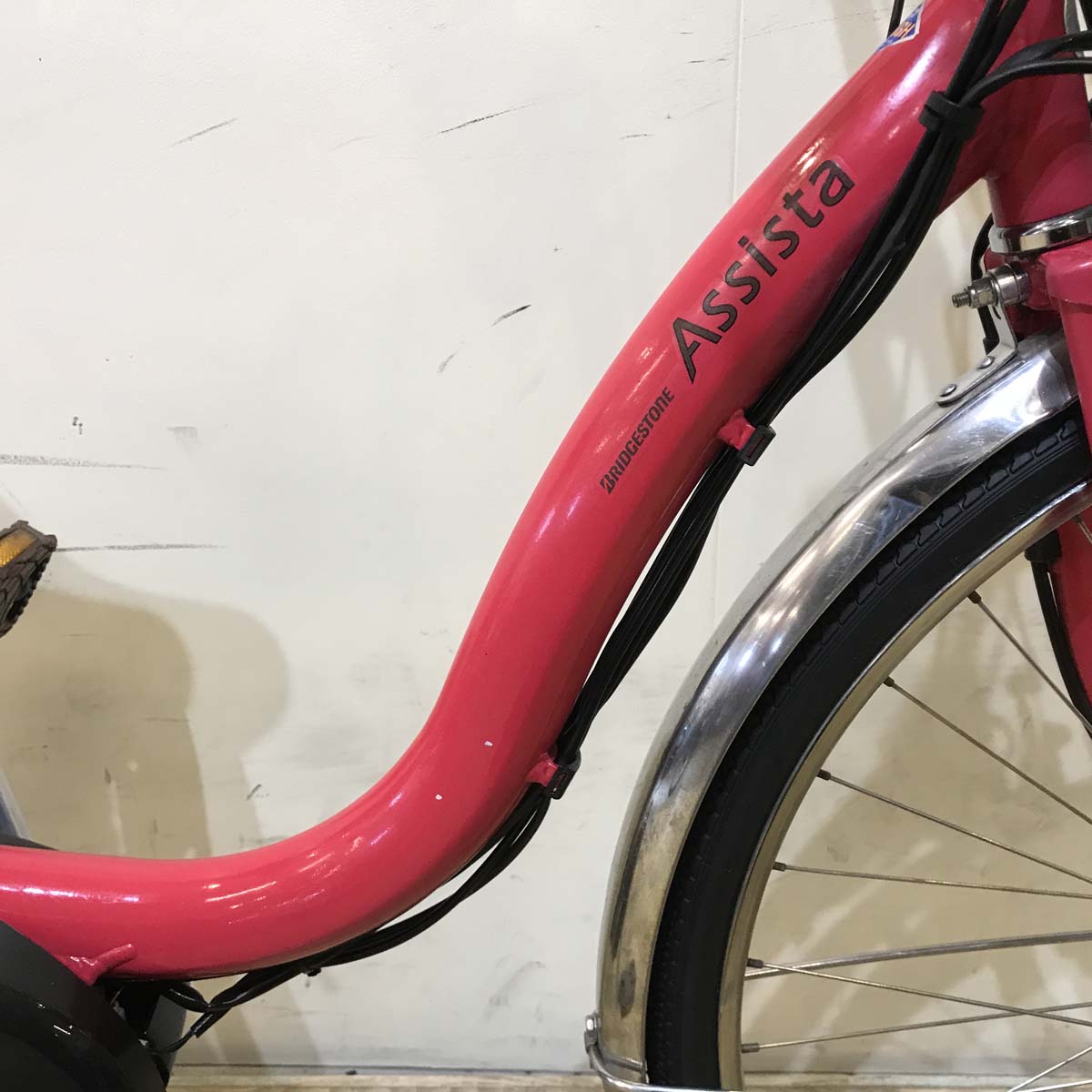 ブリヂストン アシスタ DX SP ピンク 26インチ KF017  【中古車】