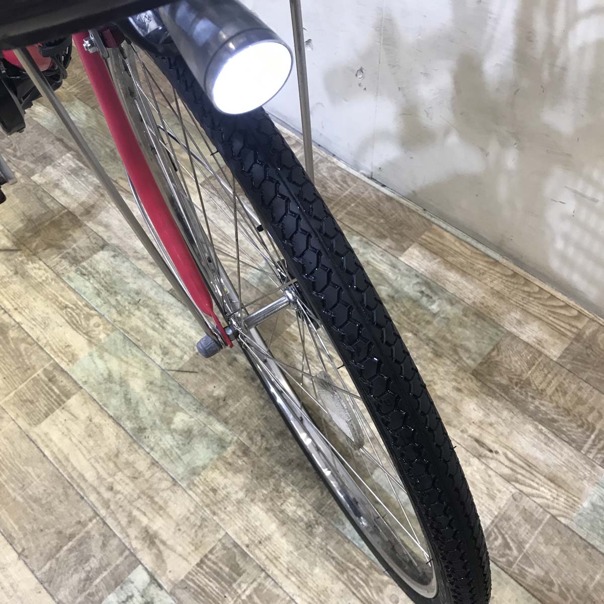 中古電動自転車 ブリヂストン アシスタ DX SP ピンク 26インチ KF017