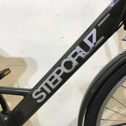 ブリヂストン ステップクルーズ e カーキ 26インチ KQ137 【中古車】