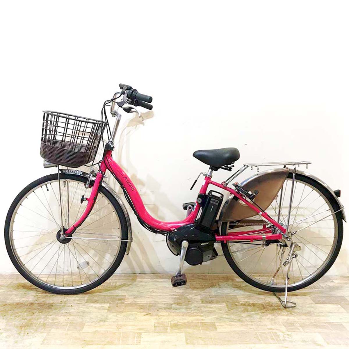 ブリヂストン アシスタ DX SP ピンク 26インチ KF017  【中古車】