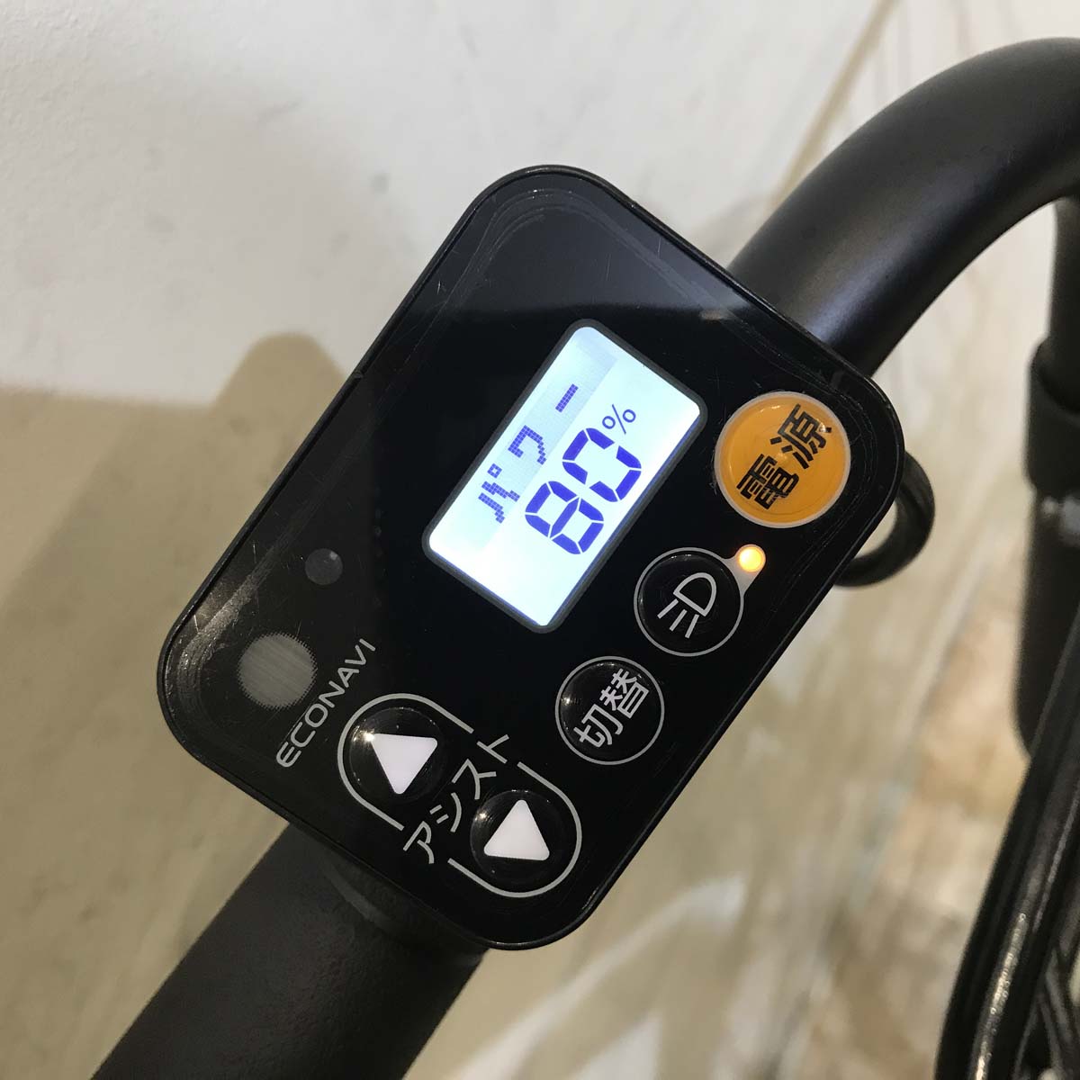 中古電動自転車 パナソニック ギュット DX カーキ 前22×後26インチ