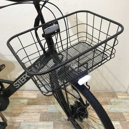 ブリヂストン ステップクルーズ e カーキ 26インチ KQ137 【中古車】