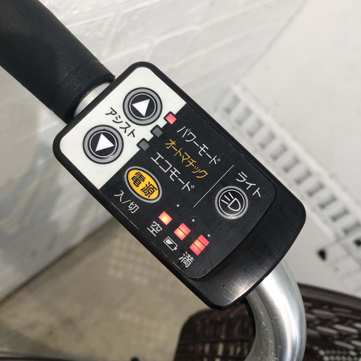 中古電動自転車 ブリヂストン アシスタベーシック ブルー 26インチ YG020