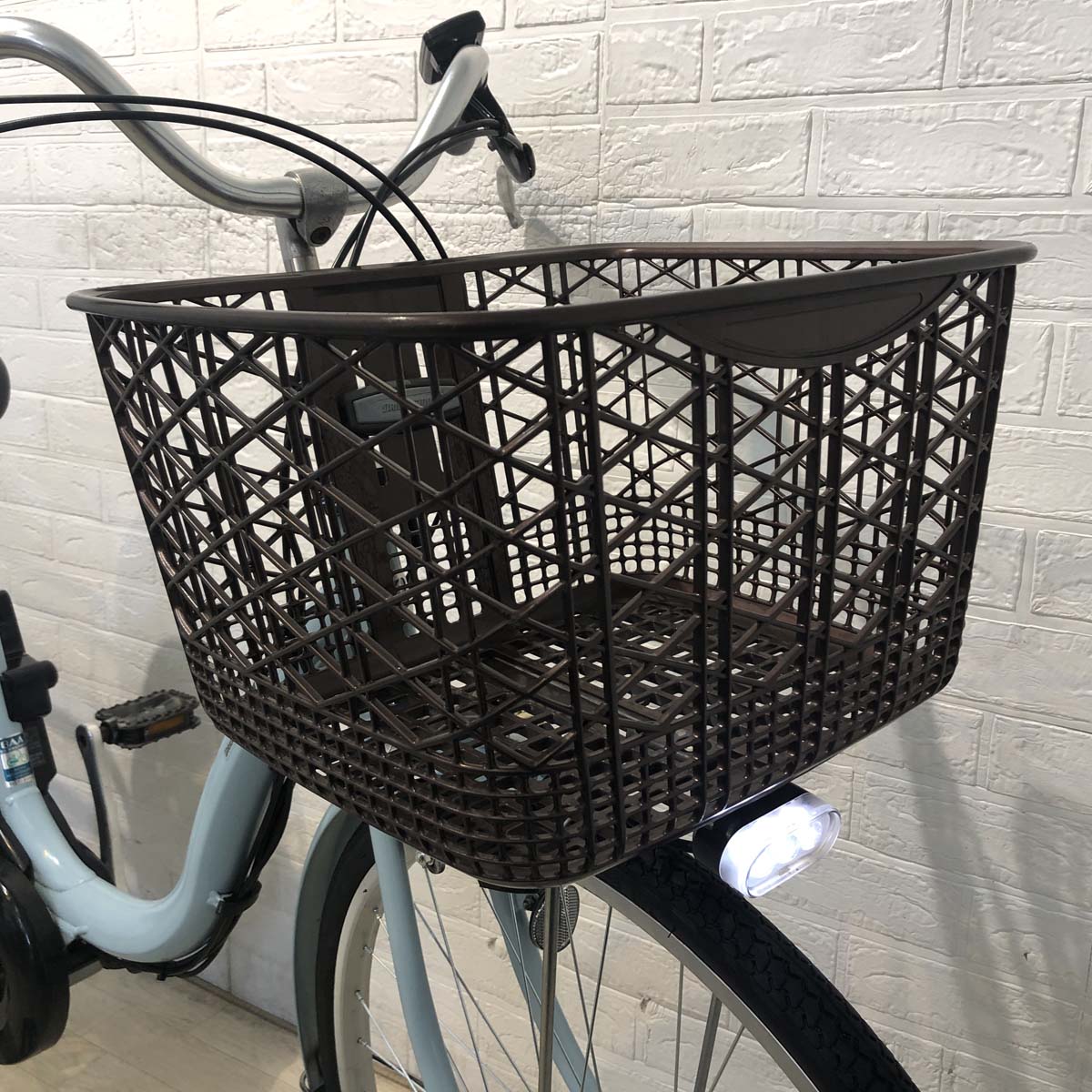 中古電動自転車 ブリヂストン アシスタベーシック ブルー 26インチ YG020