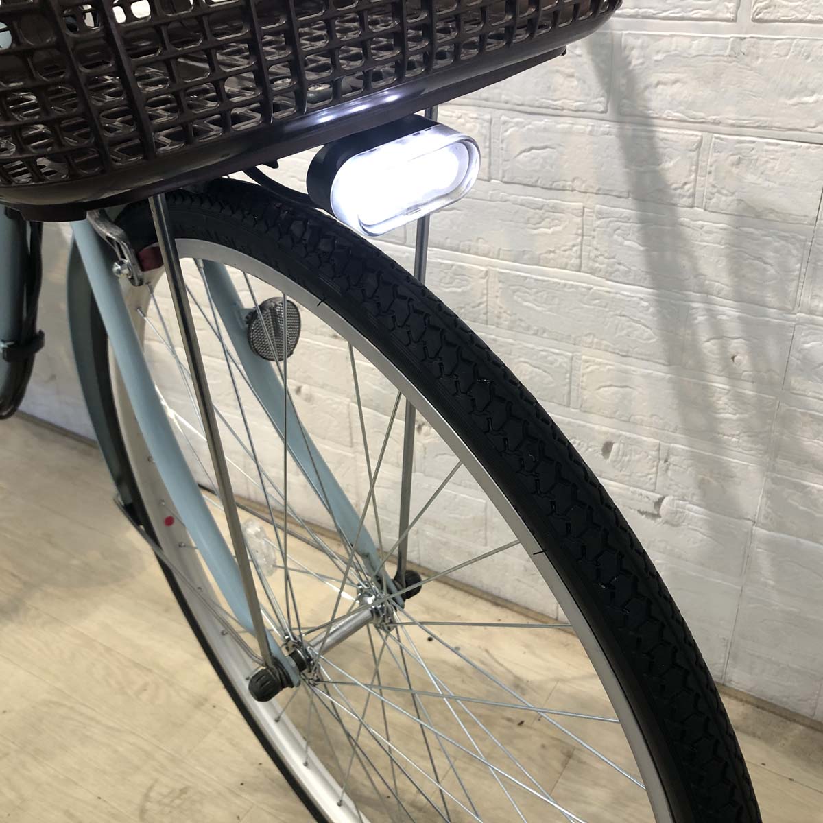 中古電動自転車 ブリヂストン アシスタベーシック ブルー 26インチ YG020