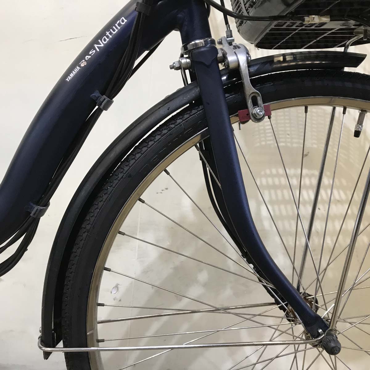 中古電動自転車 ヤマハ PAS ナチュラ L DX ネイビー 26インチ KF018
