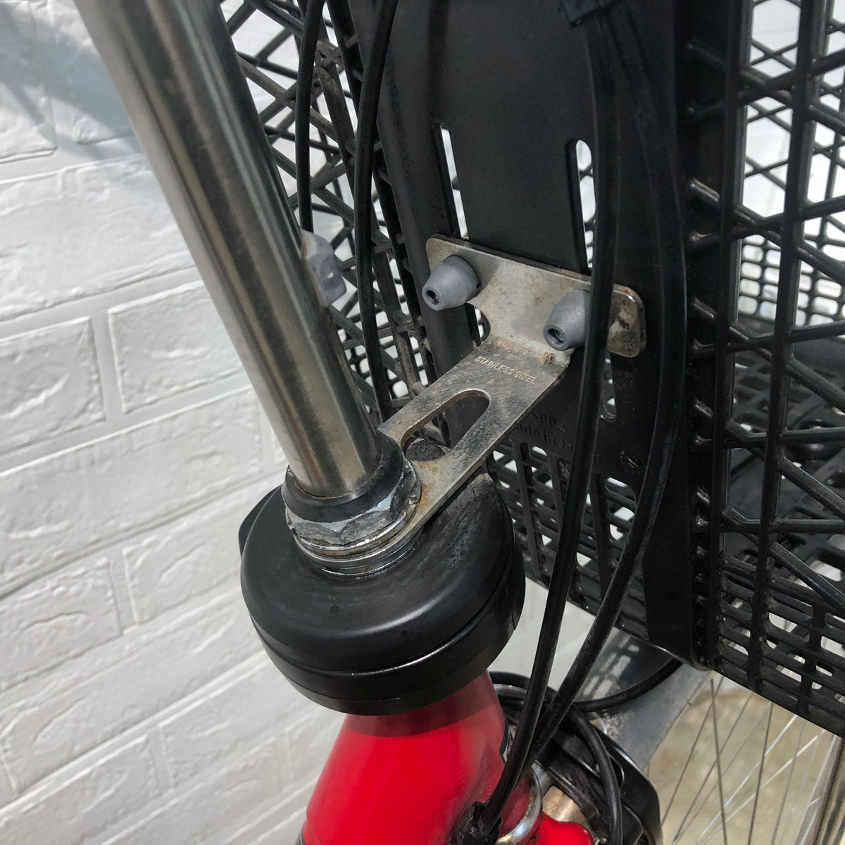 中古電動自転車 パナソニック ビビ DX レッド 26インチ YA101 