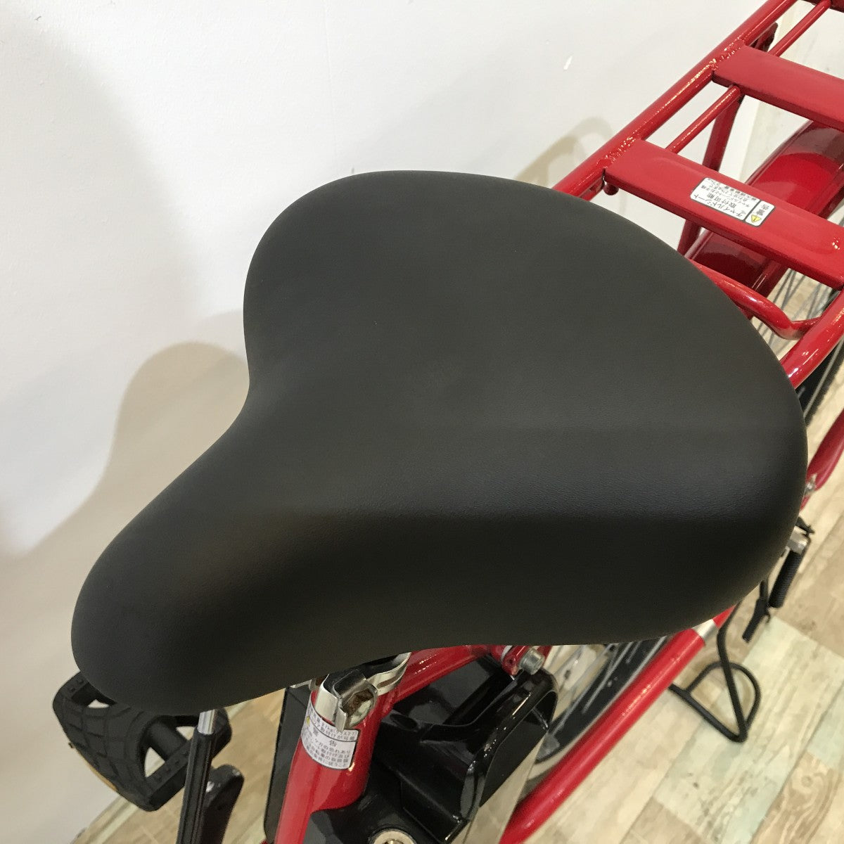 中古電動自転車 ブリヂストン ステップクルーズ レッド 26インチ KJ092