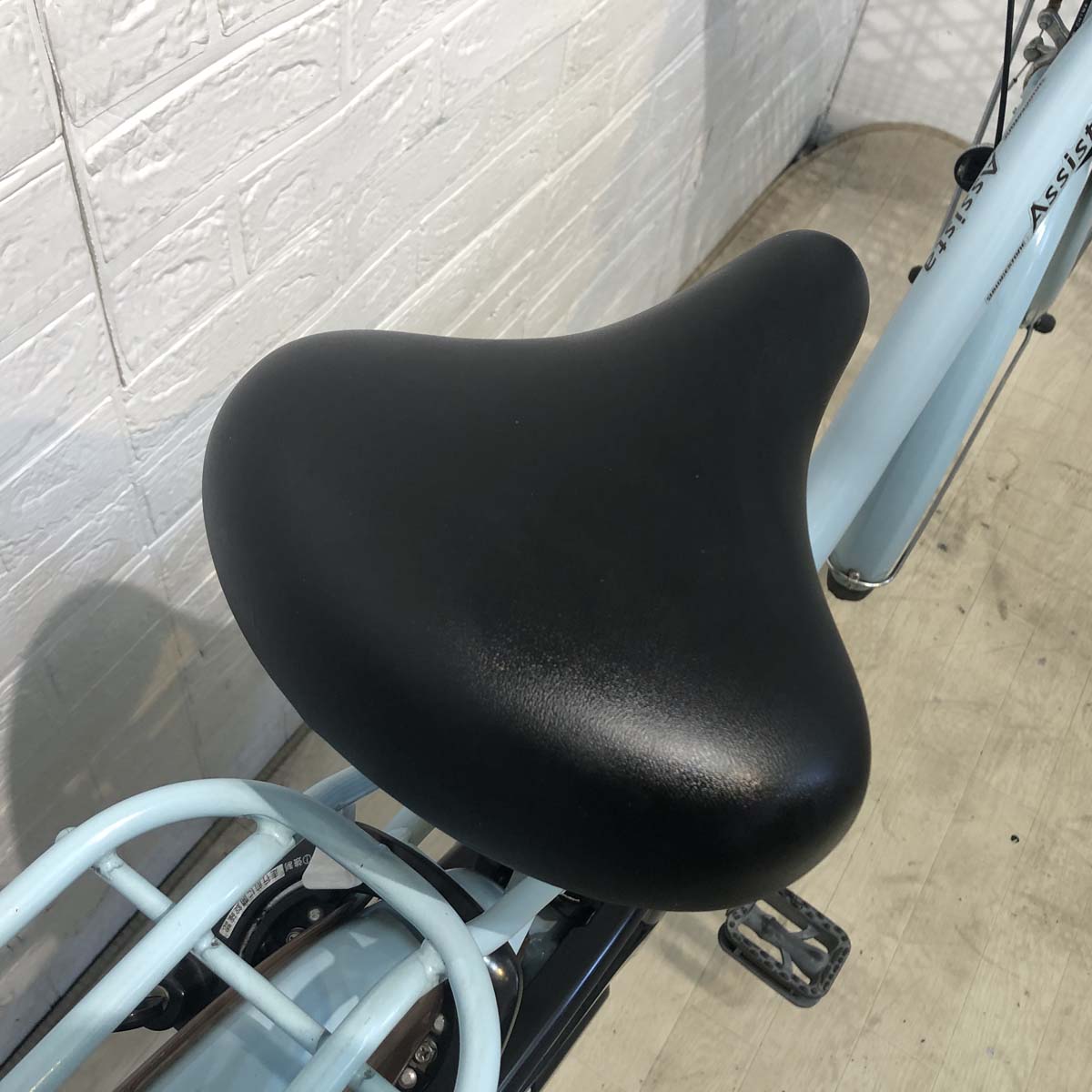 中古電動自転車 ブリヂストン アシスタベーシック ブルー 26インチ YG020