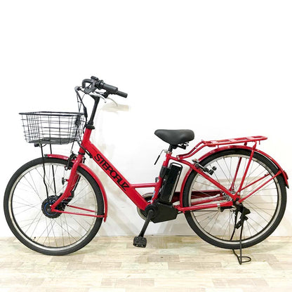 ブリヂストン ステップクルーズ（デュアルドライブ） レッド 26インチ KJ092 【中古車】