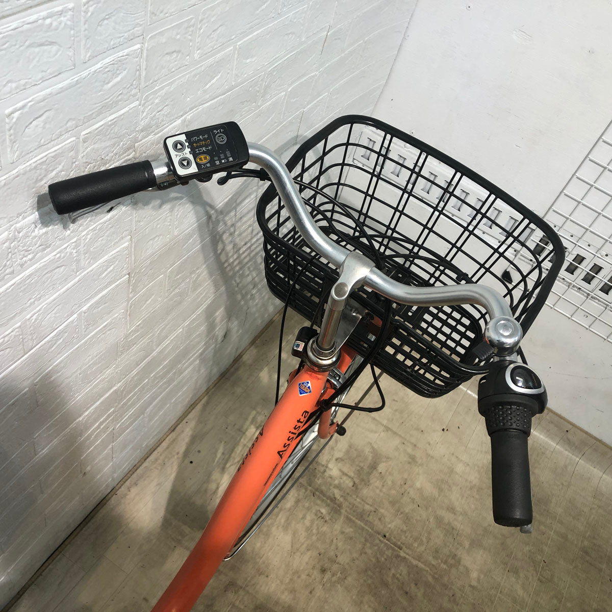 中古電動自転車 ブリヂストン アシスタ ベーシック オレンジ 26インチ YA102