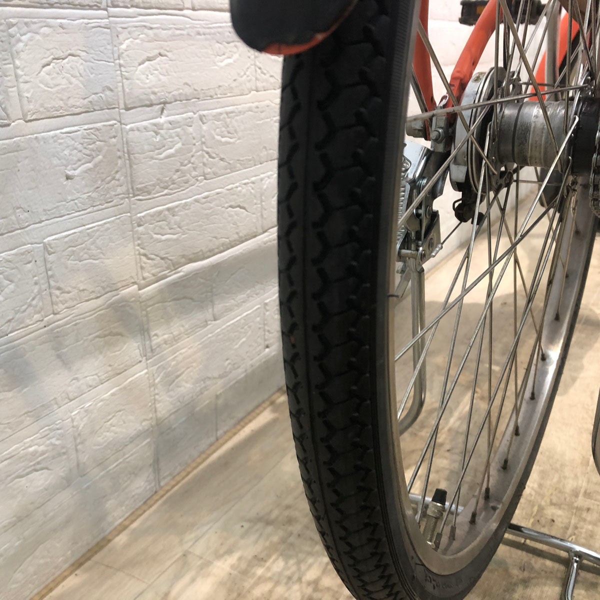 ブリヂストン アシスタ ベーシック オレンジ 26インチ YA102 【中古車】