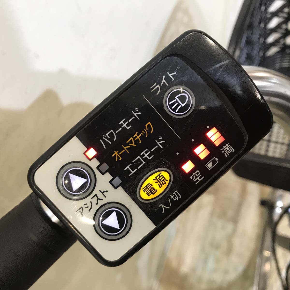 中古電動自転車 パナソニック ビビ DX ブラック 26インチ KZ157