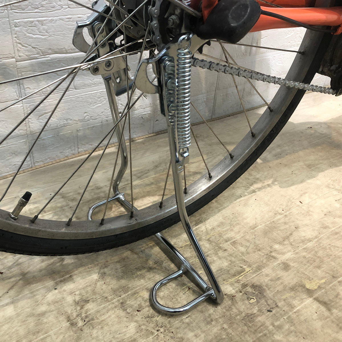 中古電動自転車 ブリヂストン アシスタ ベーシック オレンジ 26インチ YA102