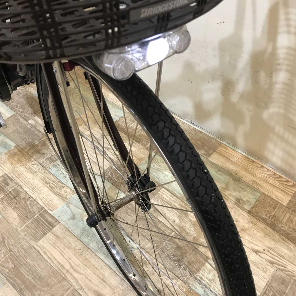 ブリヂストン アシスタ DX ブラウン 26インチ KQ138 【中古車】