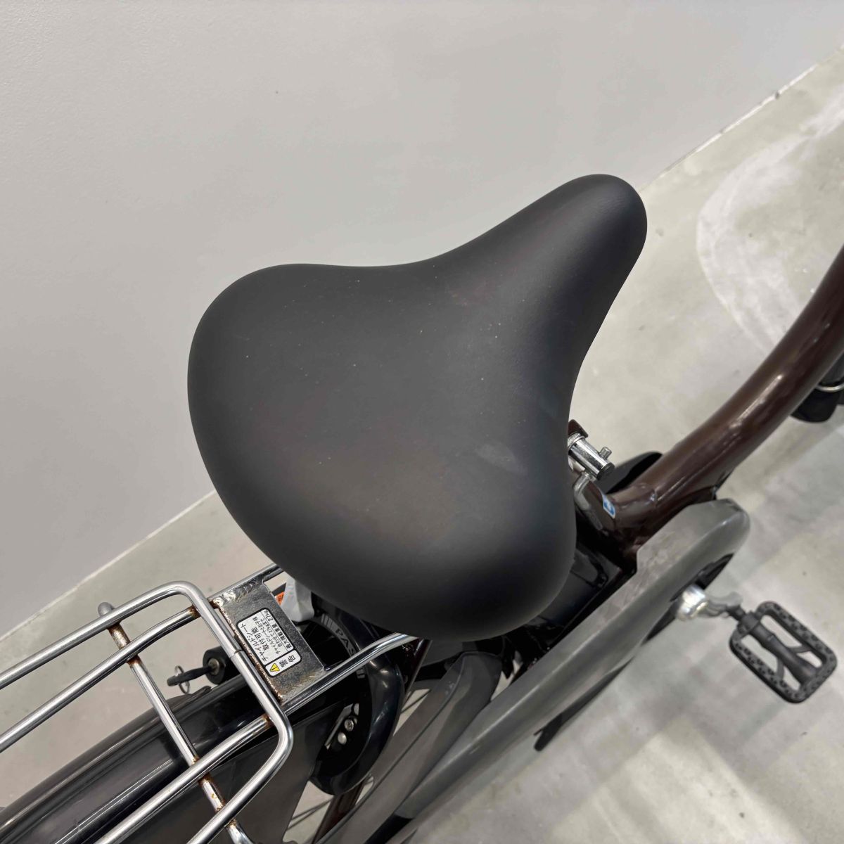 中古電動自転車 ヤマハ PAS チア ブラウン 24インチ YJ040