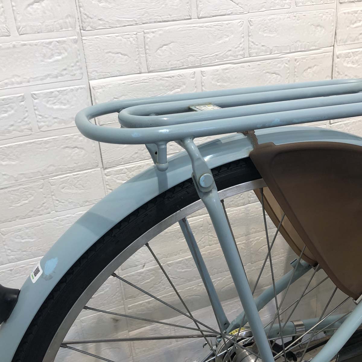 中古電動自転車 ブリヂストン アシスタU STD ブルー 26インチ YG021