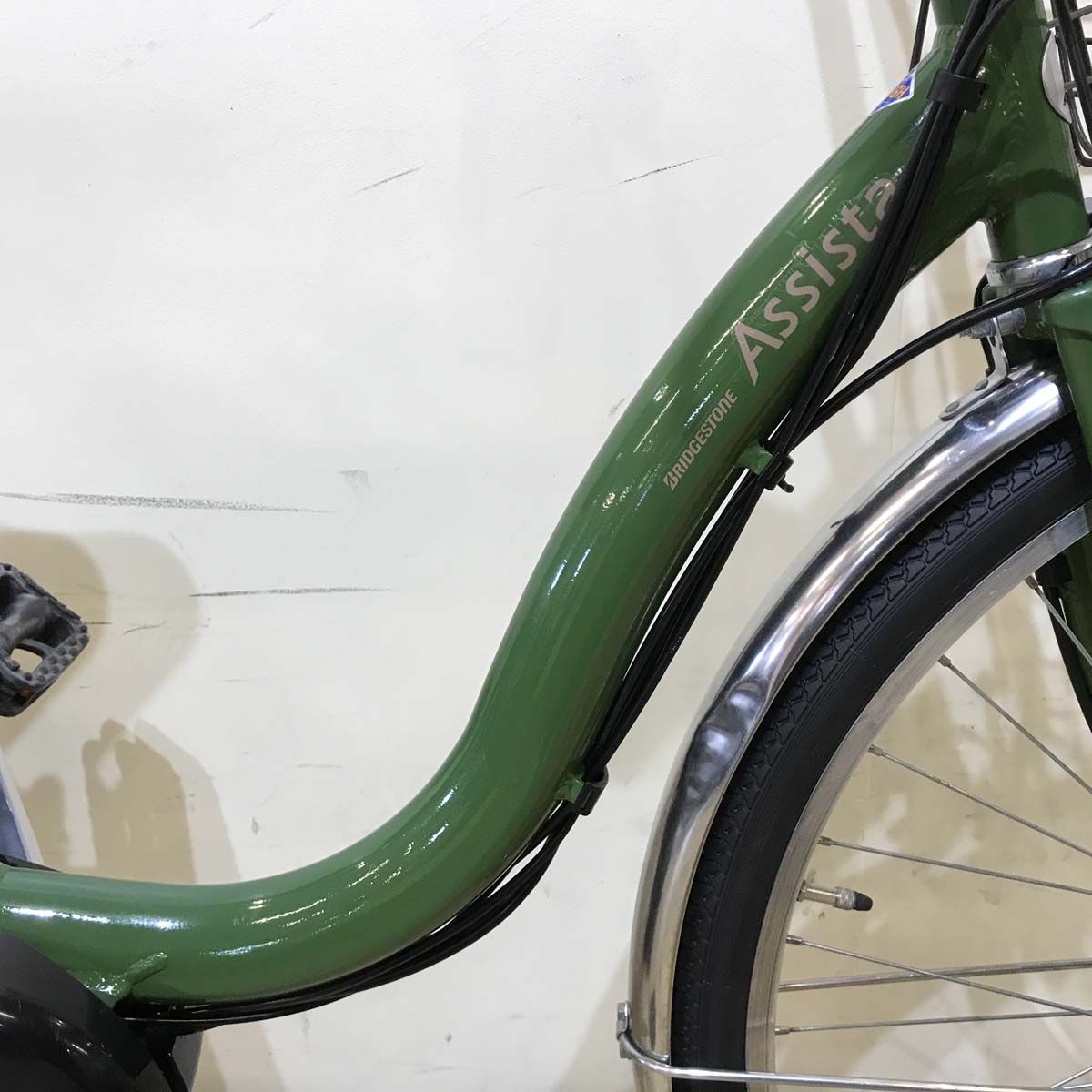 ブリヂストン アシスタ ファイン グリーン 26インチ KV076【中古車】