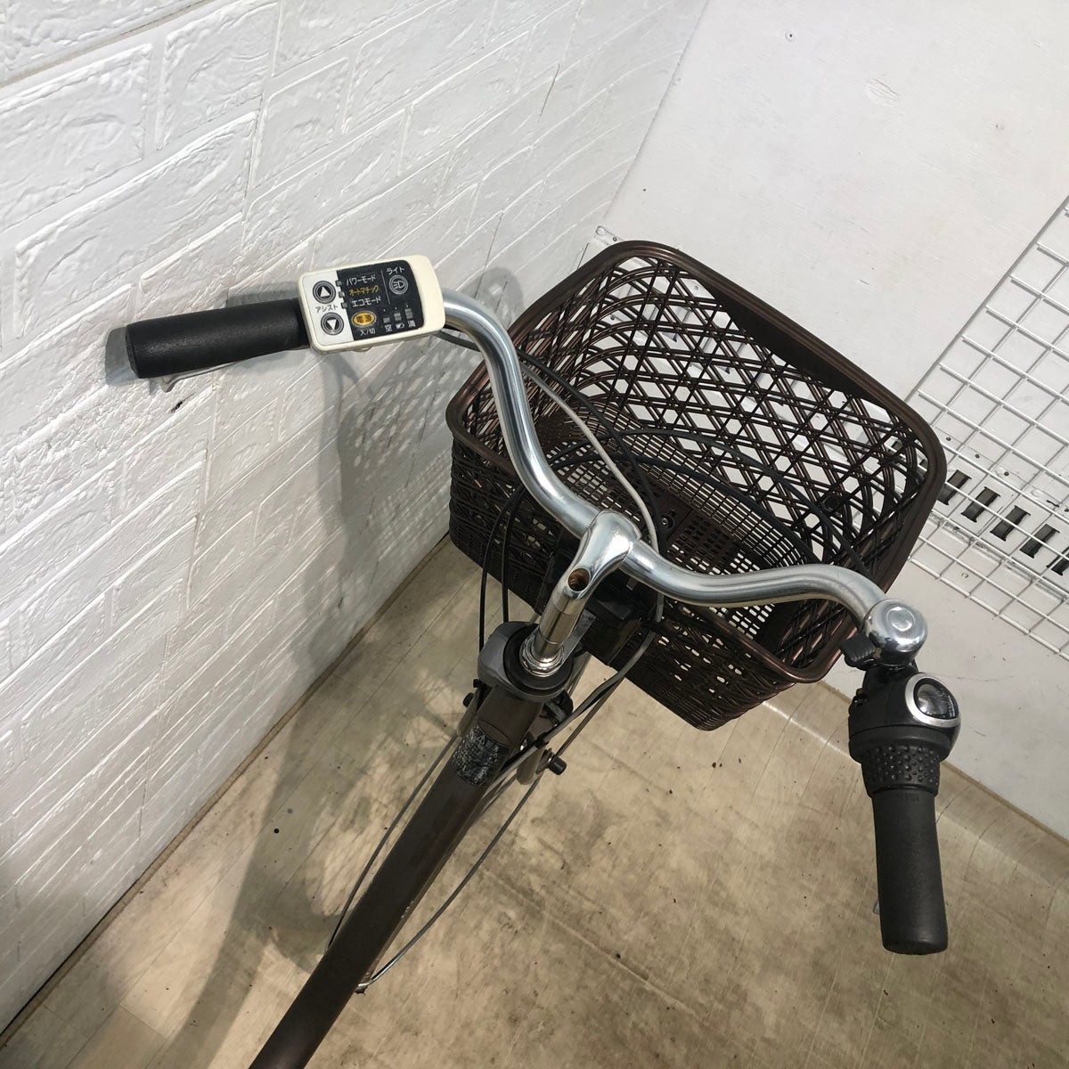 中古電動自転車 訳あり パナソニック ビビ DX ブラウン 26インチ YA103