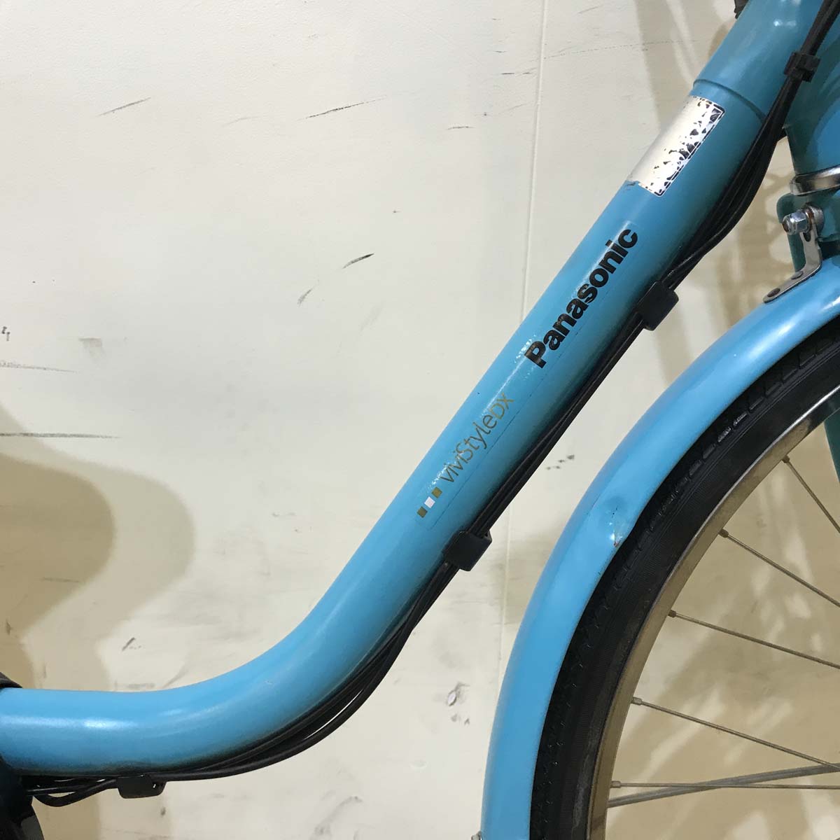 電動自転車　ビビ　パナソニック 中古 電動自転車 パナソニック ビビDX 26インチ ファインブルー 12ah 2017