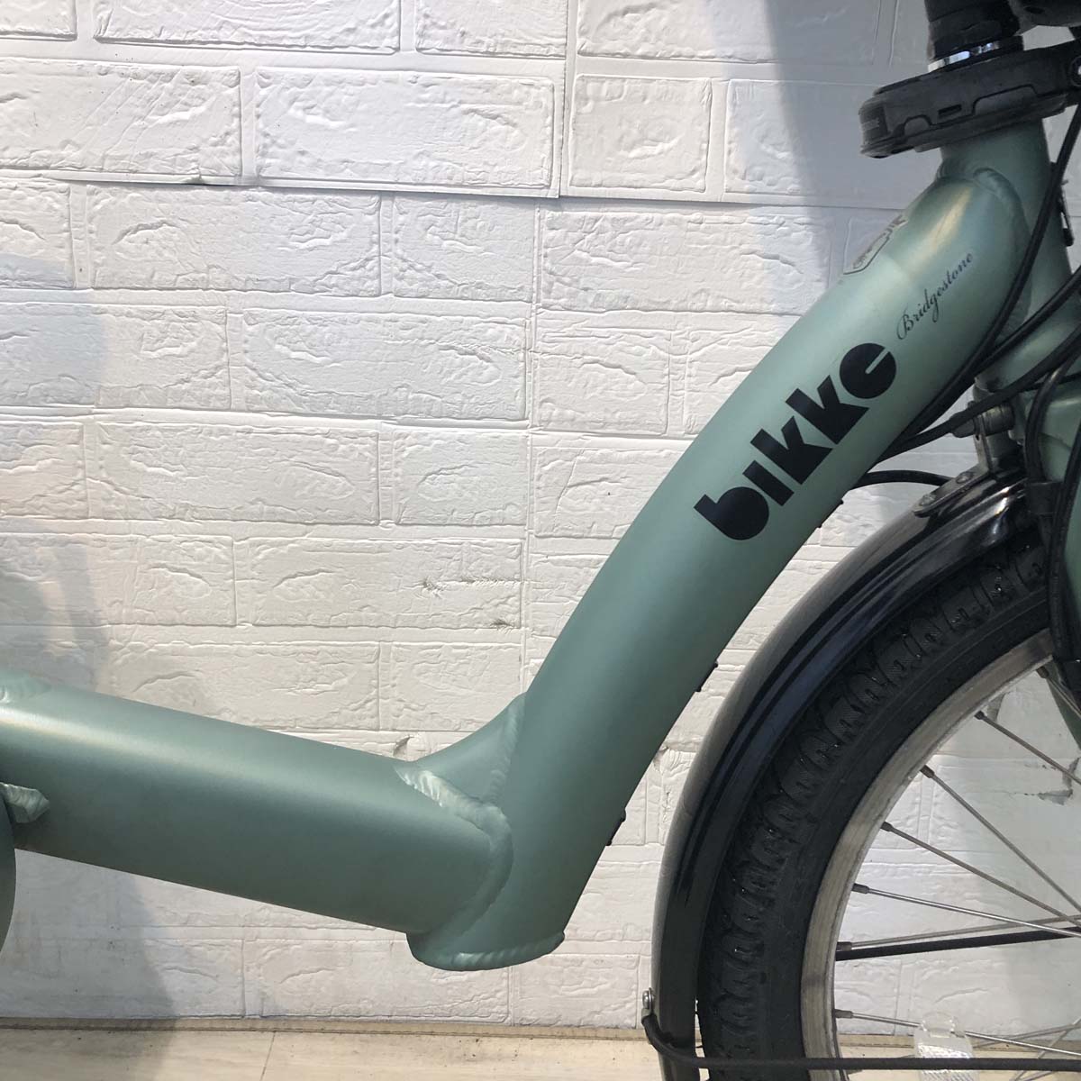 中古電動自転車 ブリヂストン ビッケポーラーe グリーン 20インチ YG022