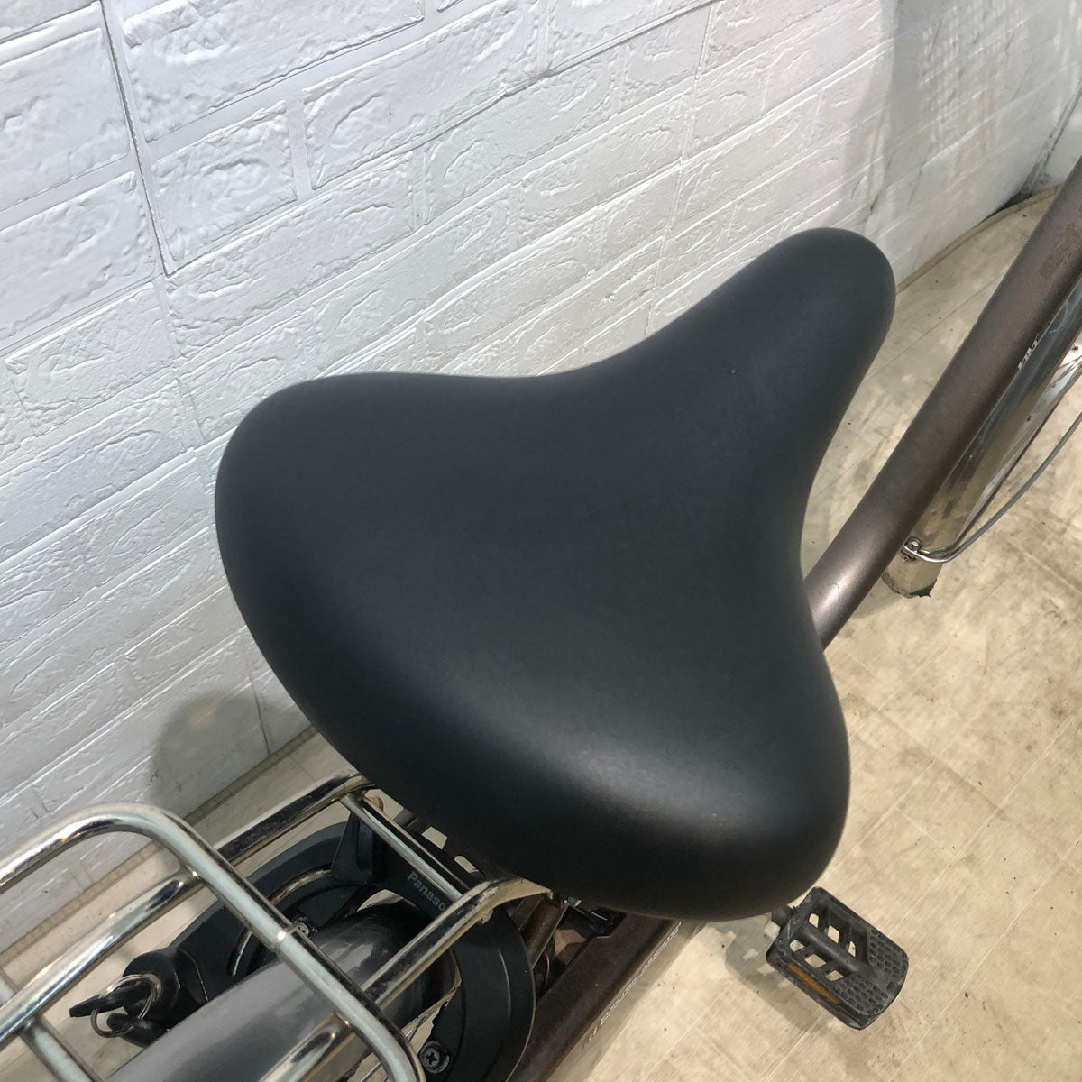 中古電動自転車 訳あり パナソニック ビビ DX ブラウン 26インチ YA103