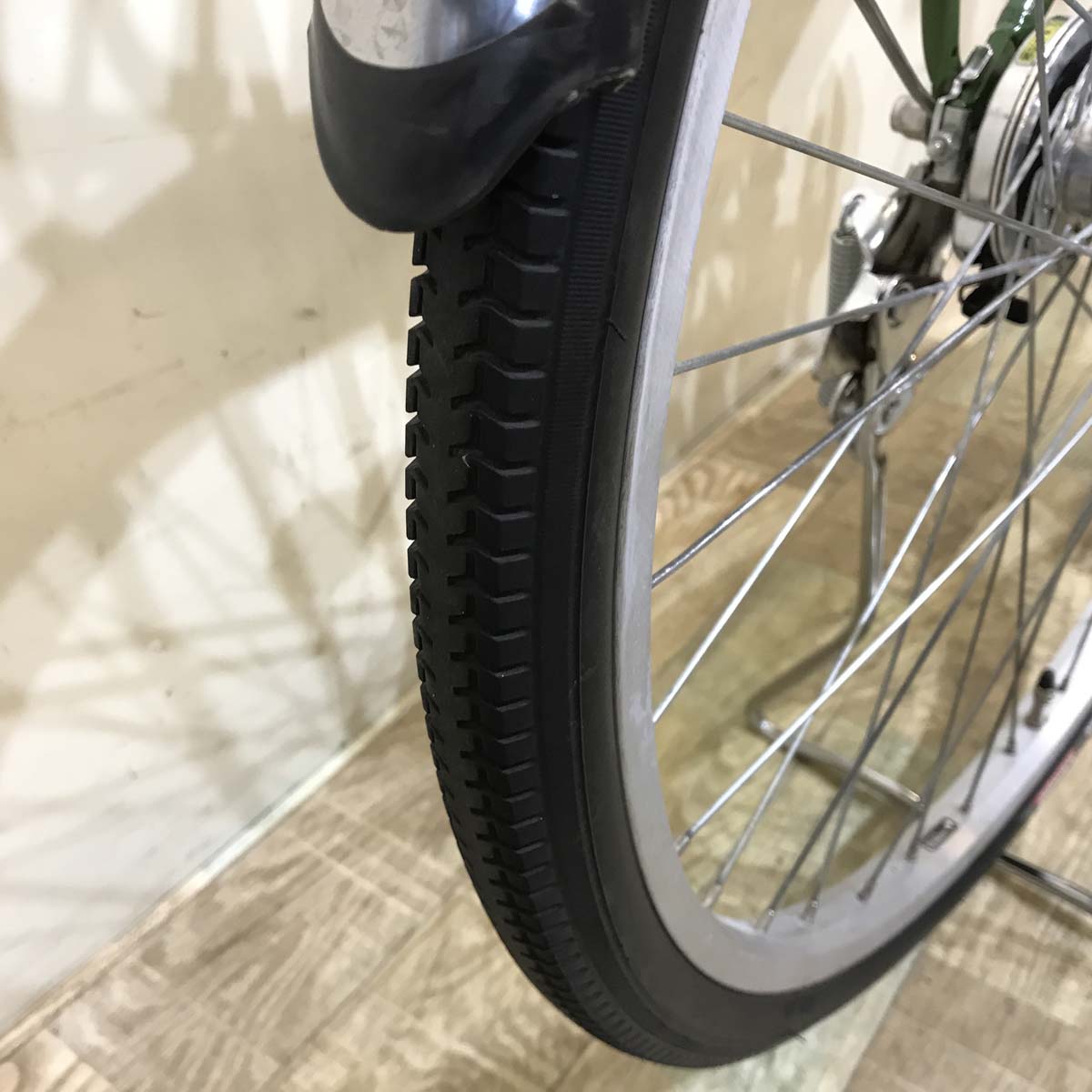 ブリヂストン アシスタ ファイン グリーン 26インチ KV076【中古車】