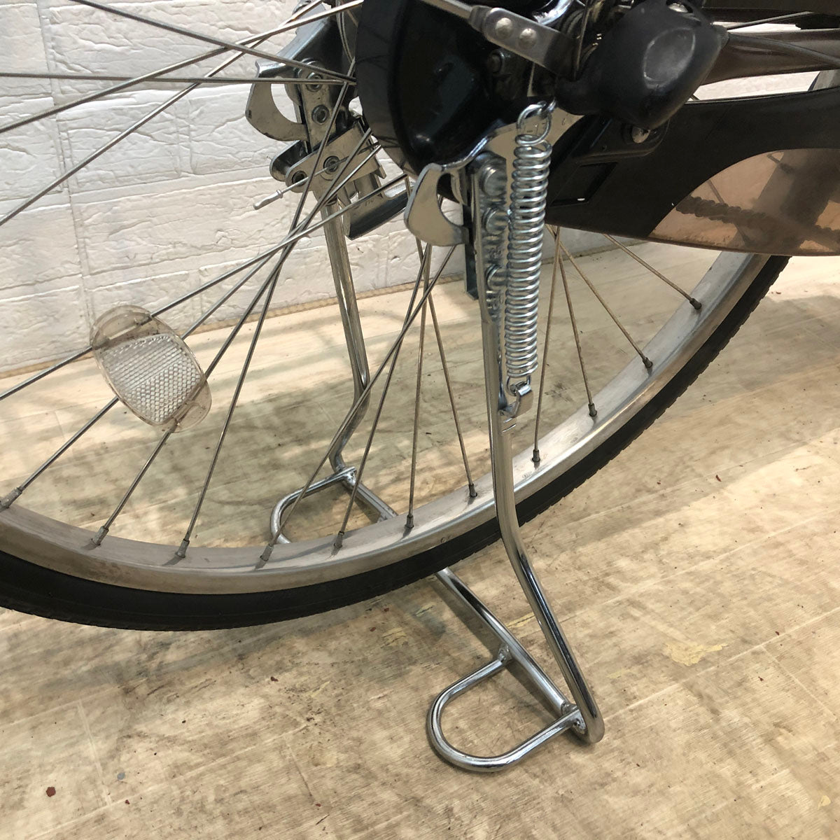 中古電動自転車 訳あり パナソニック ビビ DX ブラウン 26インチ YA103