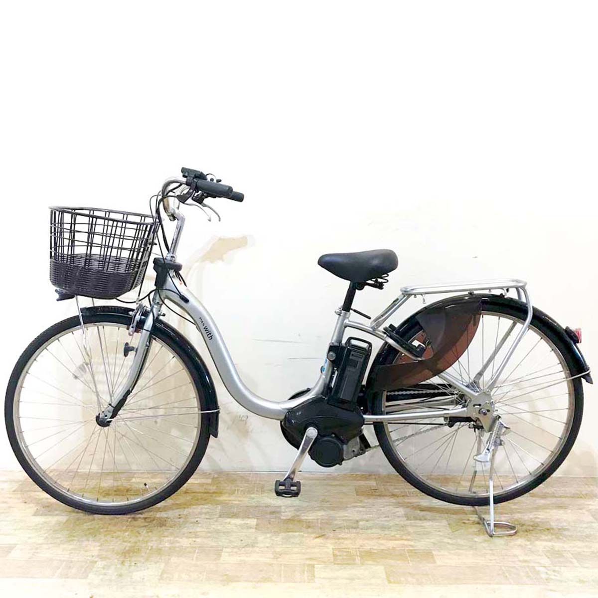 ヤマハ PAS With パス ウィズ シルバー 26インチ KF019 【中古車】