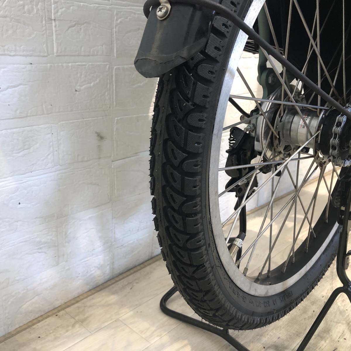 中古電動自転車 ブリヂストン ビッケポーラーe グリーン 20インチ YG022