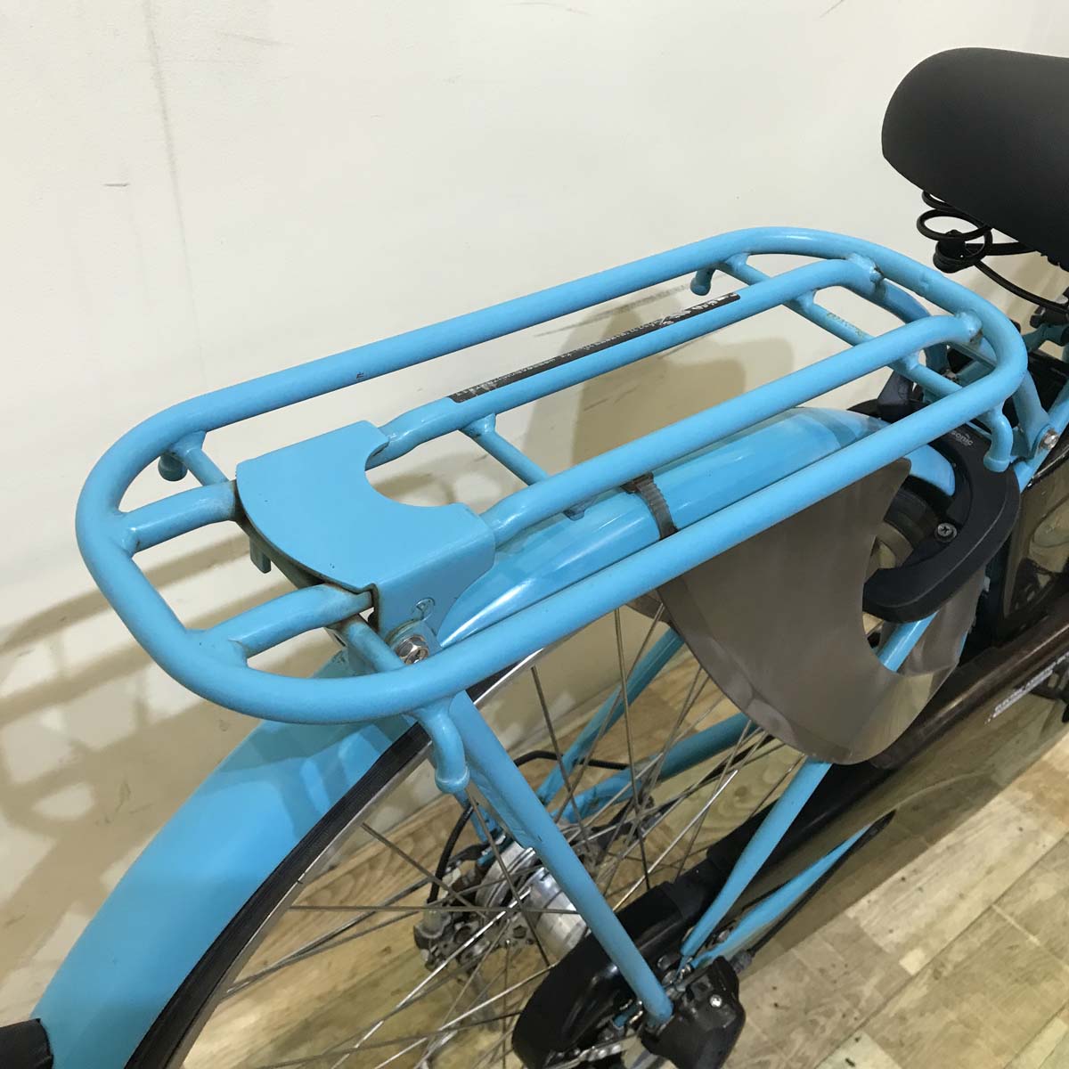 中古電動自転車 パナソニック ビビ スタイル DX ブルー 26インチ KZ158