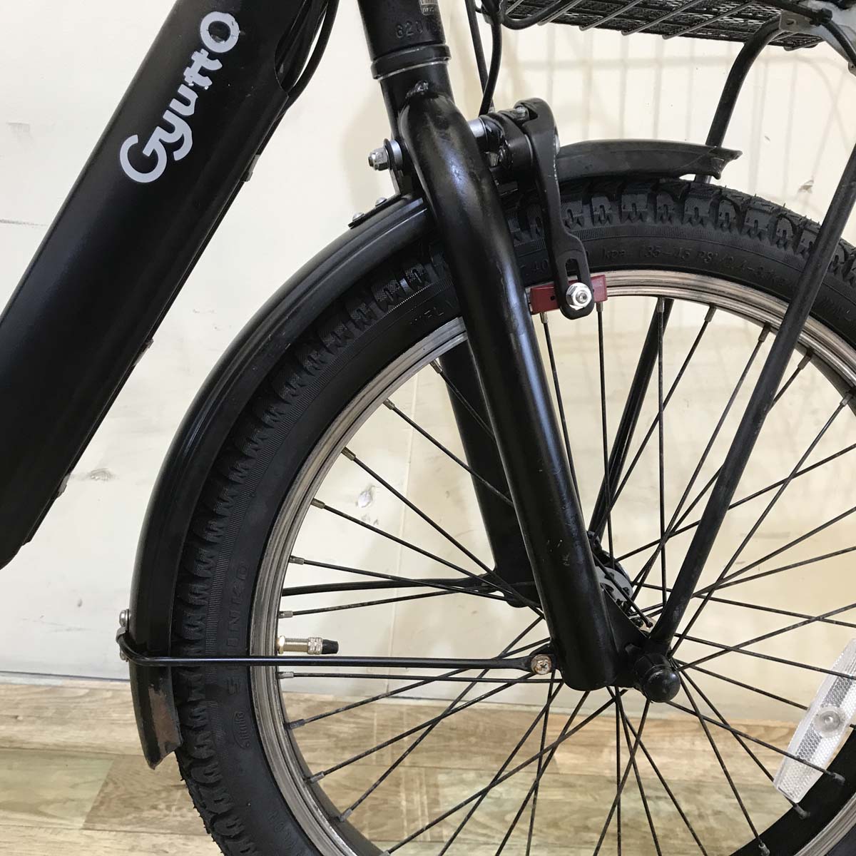 中古電動自転車 パナソニック ギュット アニーズ DX ブラック 20インチ KF020