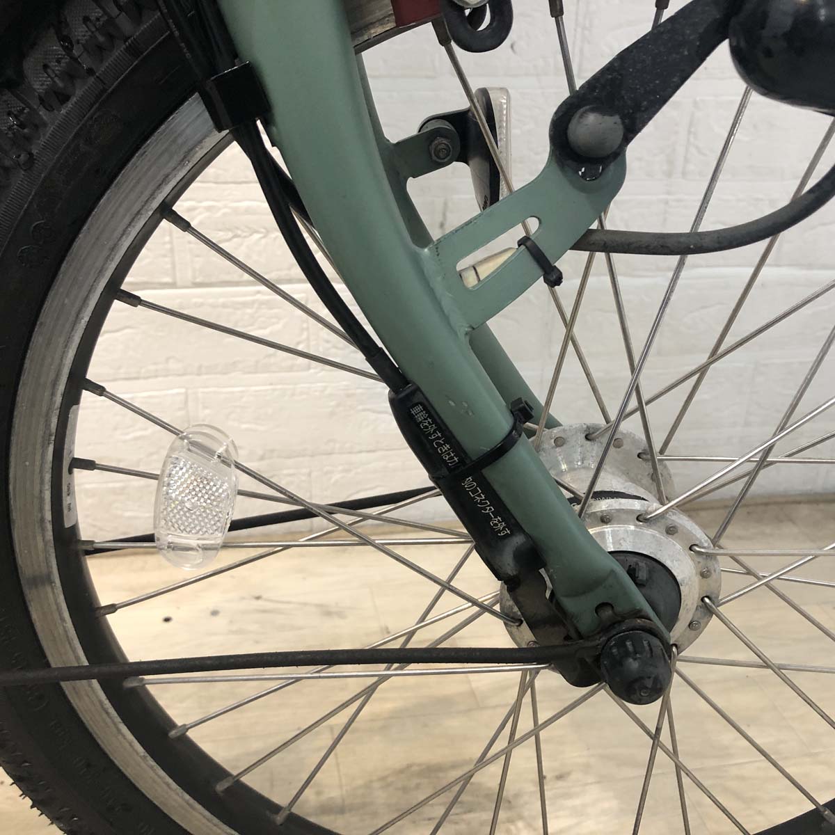 中古電動自転車 ブリヂストン ビッケポーラーe グリーン 20インチ YG022