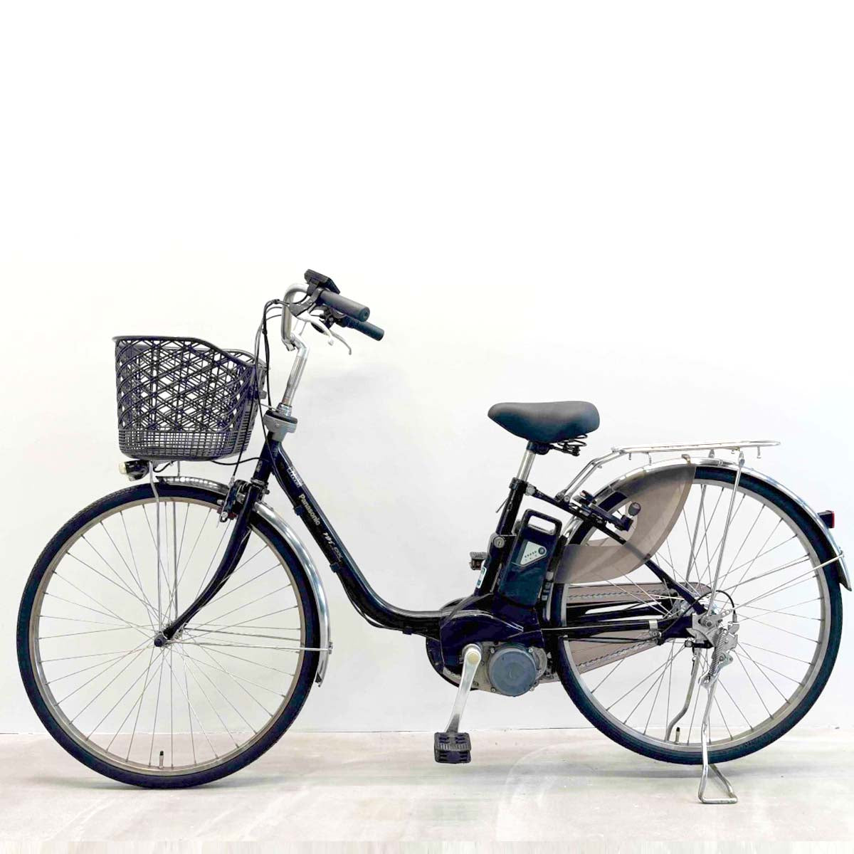 中古電動自転車 パナソニック ビビDX ブラック 26インチ YJ042