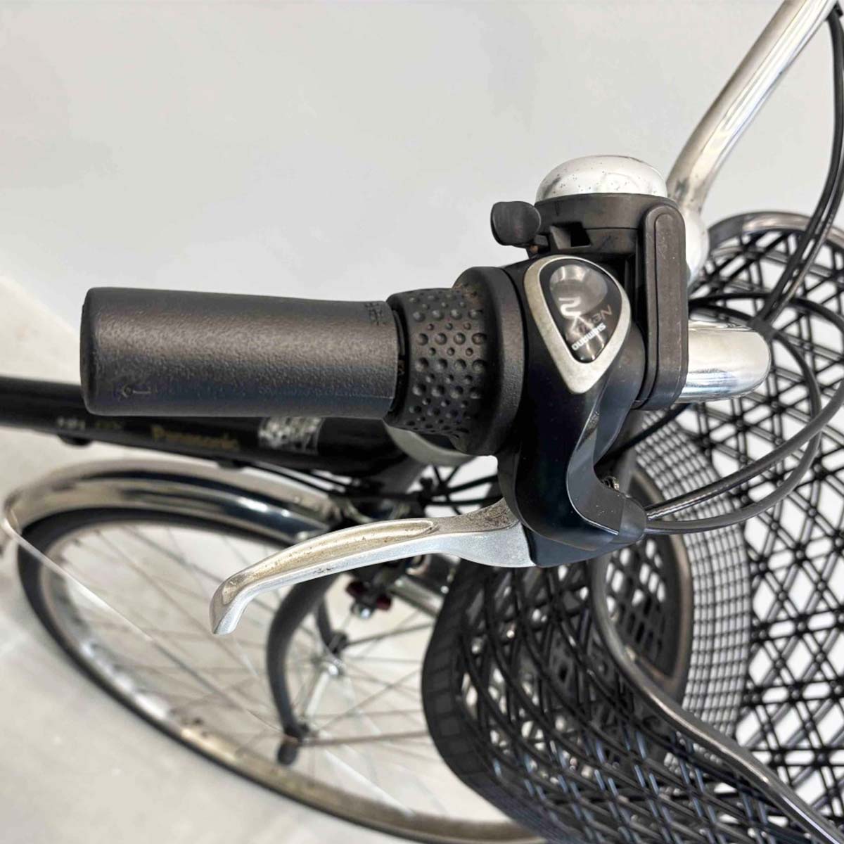 中古電動自転車 パナソニック ビビDX ブラック 26インチ YJ042