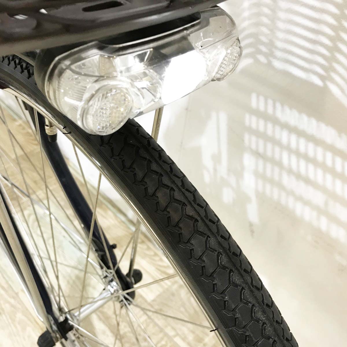 中古電動自転車 ヤマハ PAS ナチュラ ネイビー 26インチ KJ095