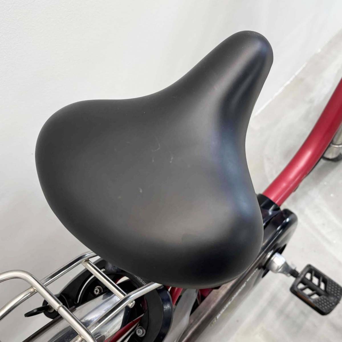 中古電動自転車 パナソニック ビビDX レッド 26インチ YJ043