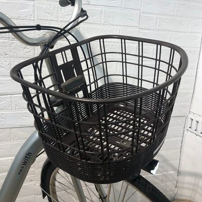 ヤマハ PAS With パス ウィズ シルバー 26インチ YU016 【中古車】