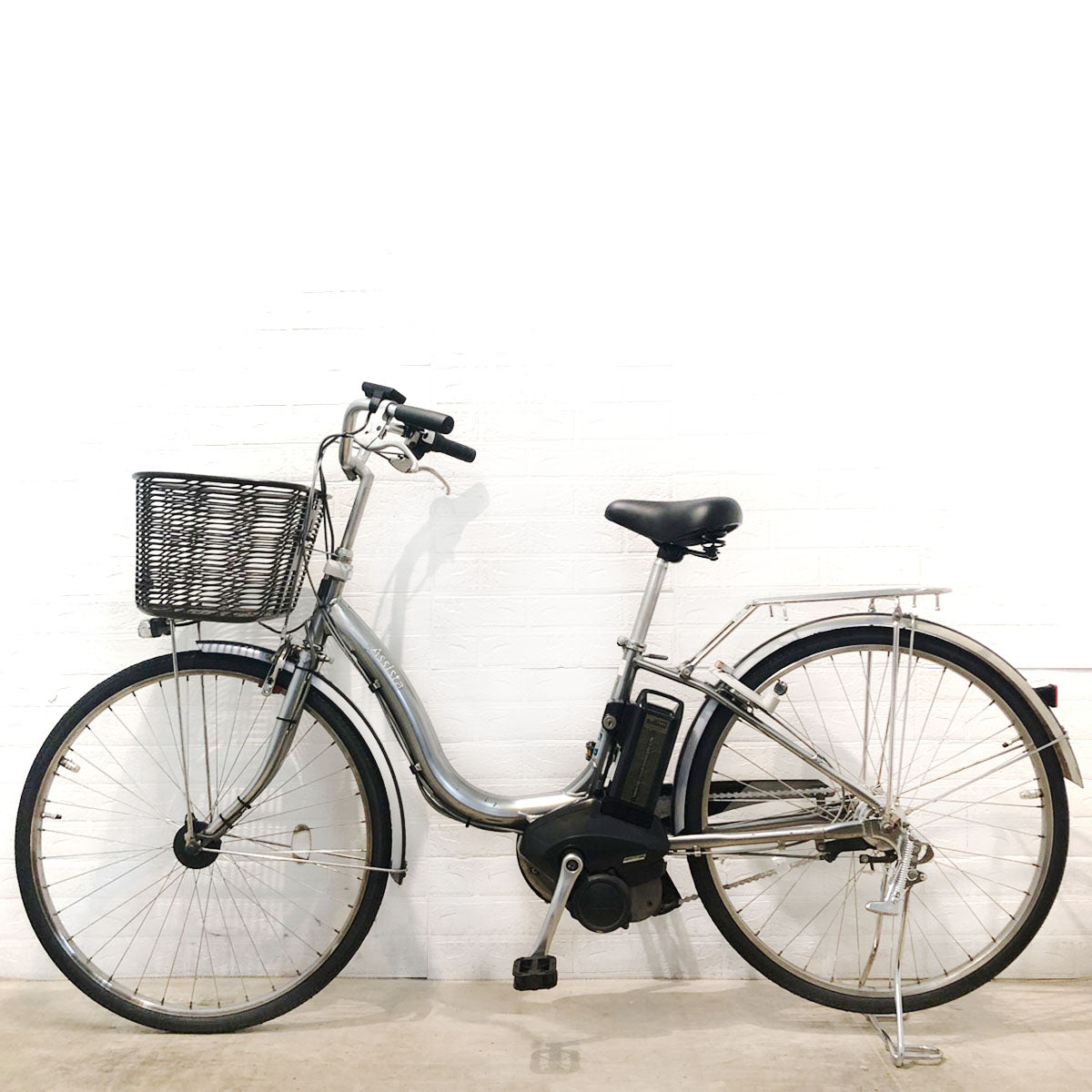 № 3125 ブリヂストン アシスタ　26インチ レッド アシスタベーシック ブリヂストン(BRIDGESTONE) 電動自転車
