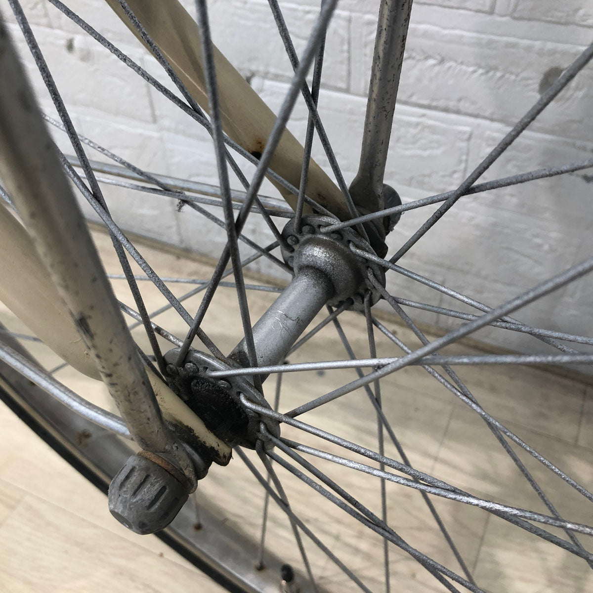 中古電動自転車 ブリヂストン アシスタ ライト ベージュ 26インチ YA106