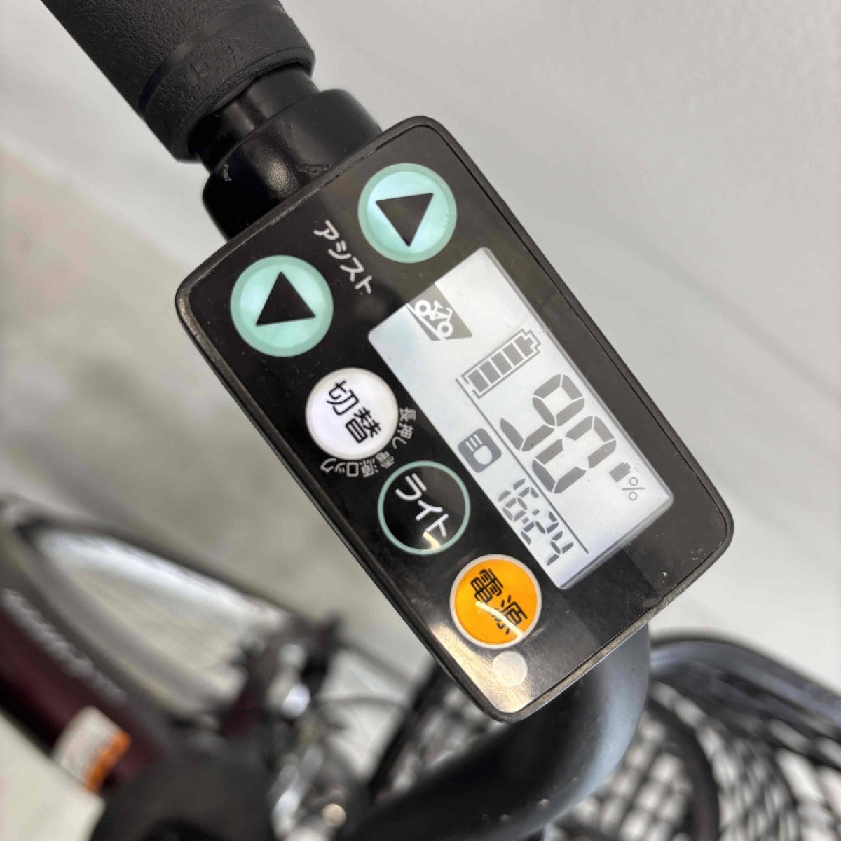 中古電動自転車 ヤマハ PAS チア AEON ブラウン 26インチ YJ044