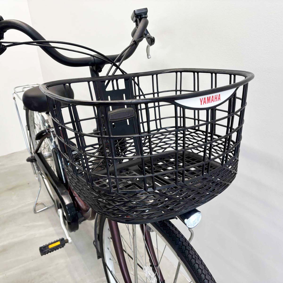 中古電動自転車 ヤマハ PAS チア AEON ブラウン 26インチ YJ044