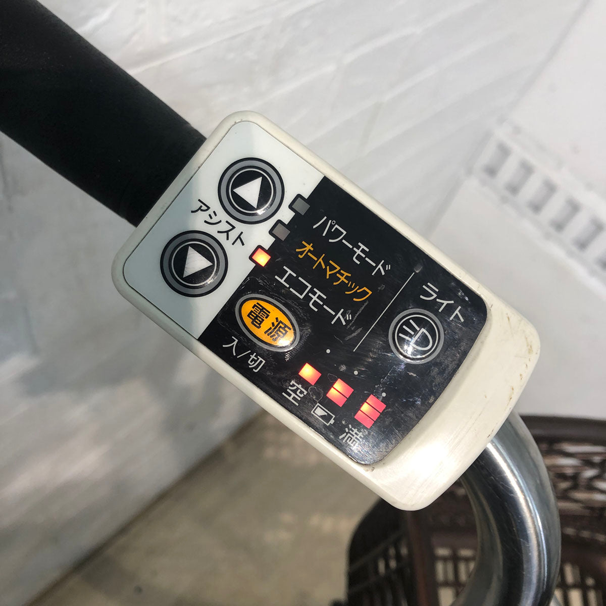 中古電動自転車 パナソニック ビビ NX ブルー 26インチ YA107