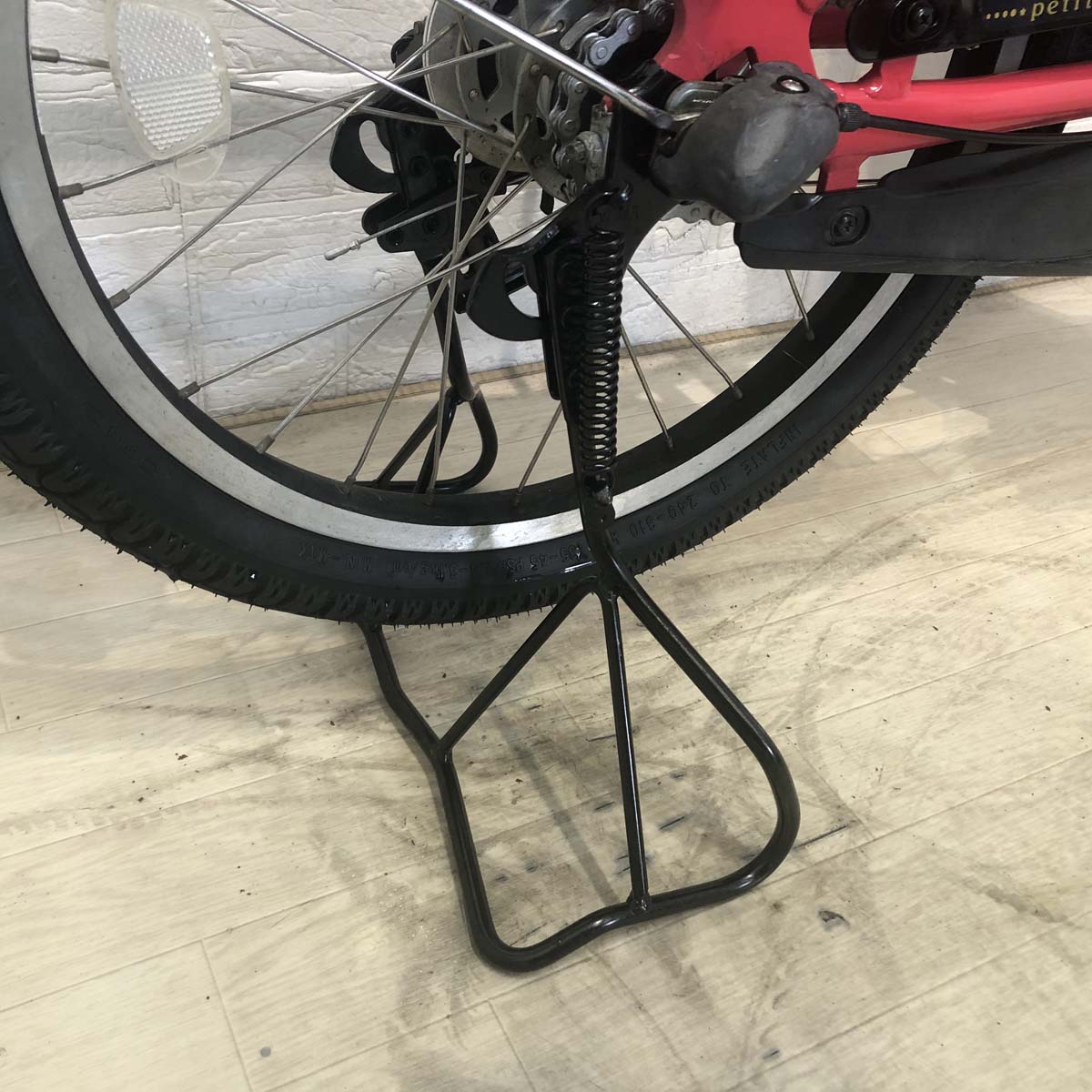 中古電動自転車 ブリヂストン アンジェリーノプティットe レッド 20インチ YG025