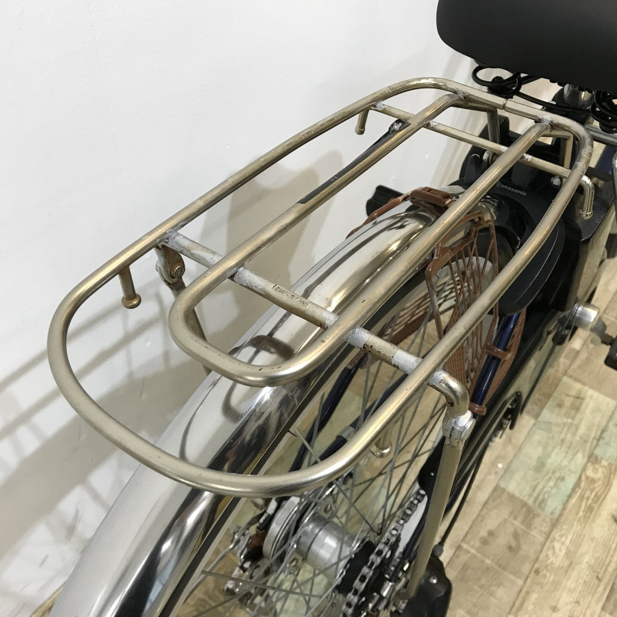 中古電動自転車 パナソニック ビビ ネイビー 26インチ KJ097