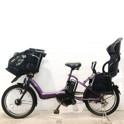 ヤマハ PAS Kiss mini XL パス キッス ミニ XL パープル 20インチ YU018【中古車】
