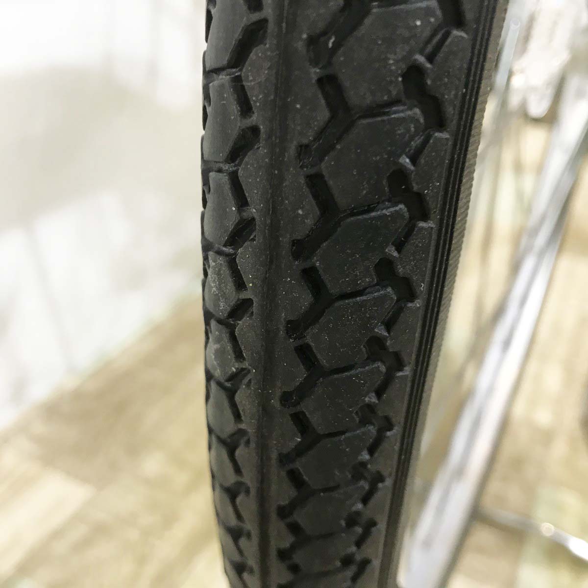 中古電動自転車 パナソニック ビビ ネイビー 26インチ KJ097