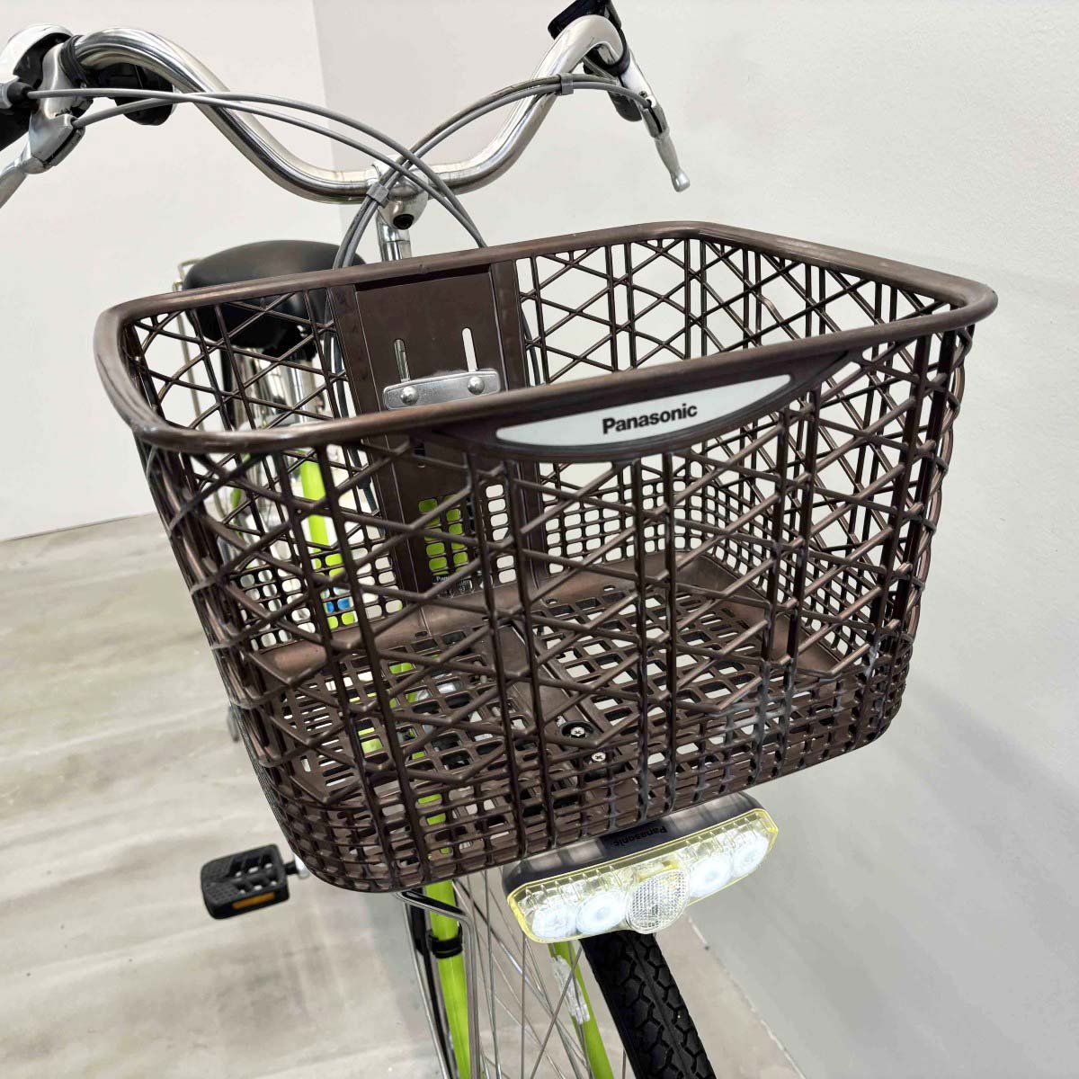 中古電動自転車 パナソニック ビビDX グリーン 26インチ YJ045