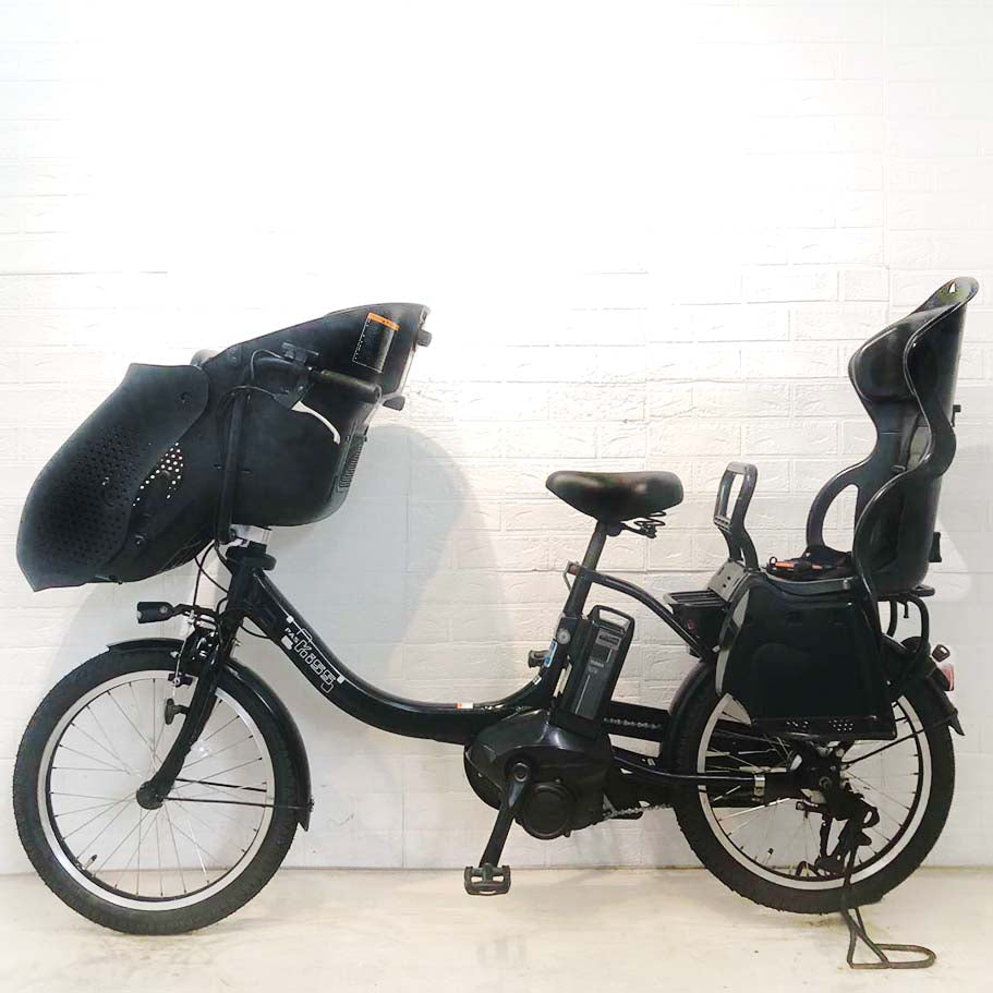 中古電動自転車 ヤマハ パスキッスミニアン ブラック 20インチ YG026